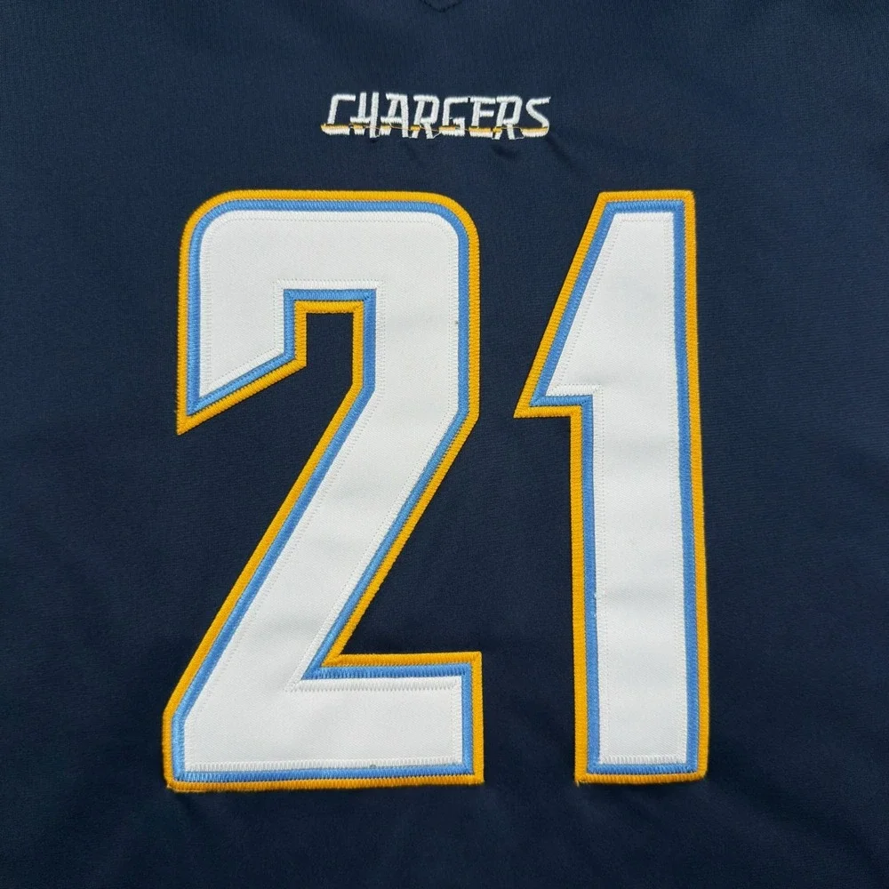 Nike LaDainian Tomlinson Chargers #21 Jersey Mens S NFL 100 On Field Stitched